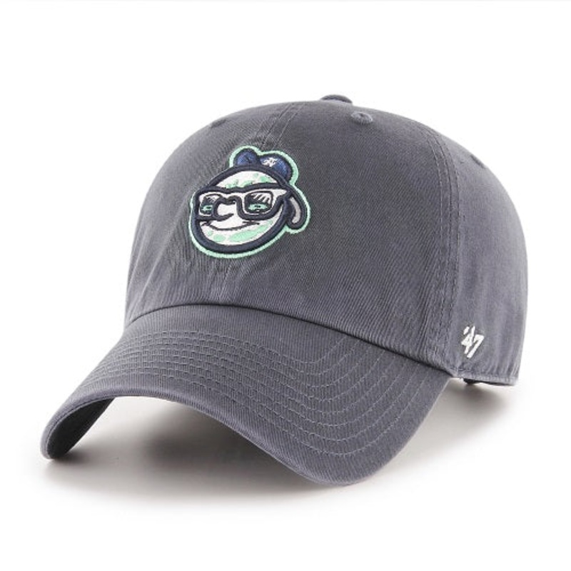 The Asheville Tourists ’47 Vintage Navy Moon Head Clean Up Cap