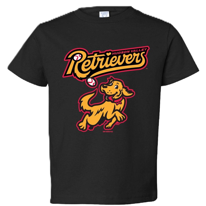 Toddler HV Retrievers Combo Logo Tee | Black/Red