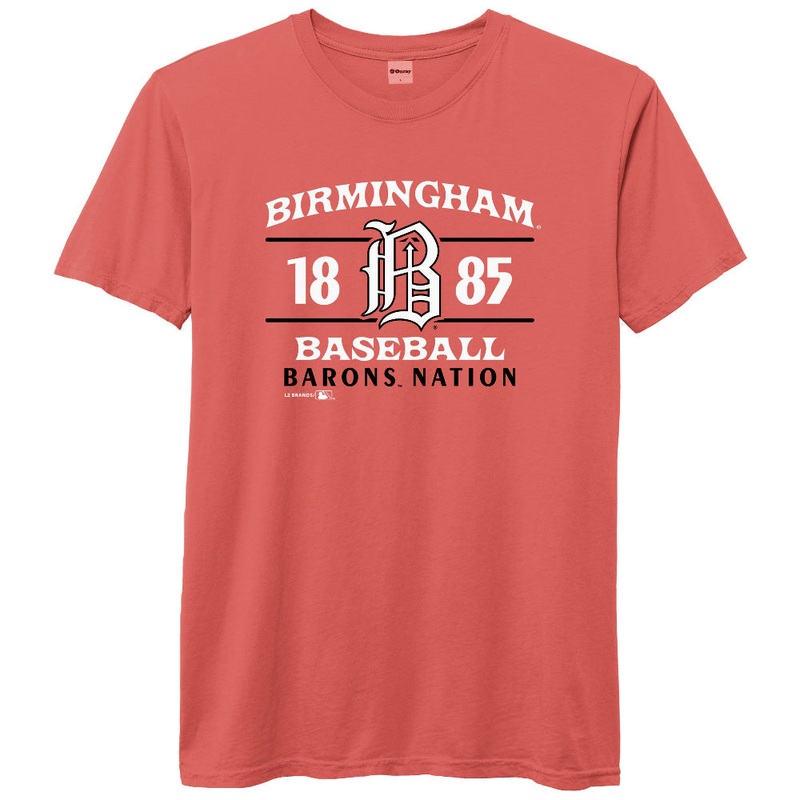 Barons Pigment Dyed Tee|Small|Medium|Large|X-Large|2X-Large