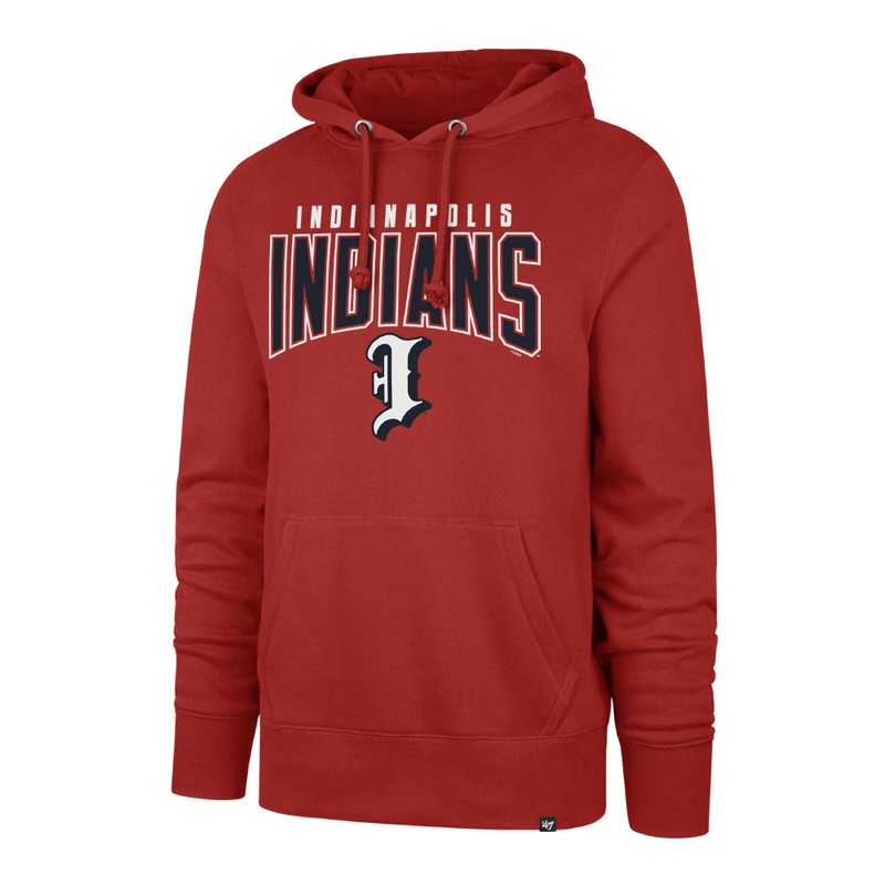 Indianapolis Indians ’47 Adult Red Team Arch Hood