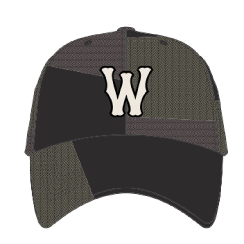 Worcester Red Sox  Black Patched Clean Up
