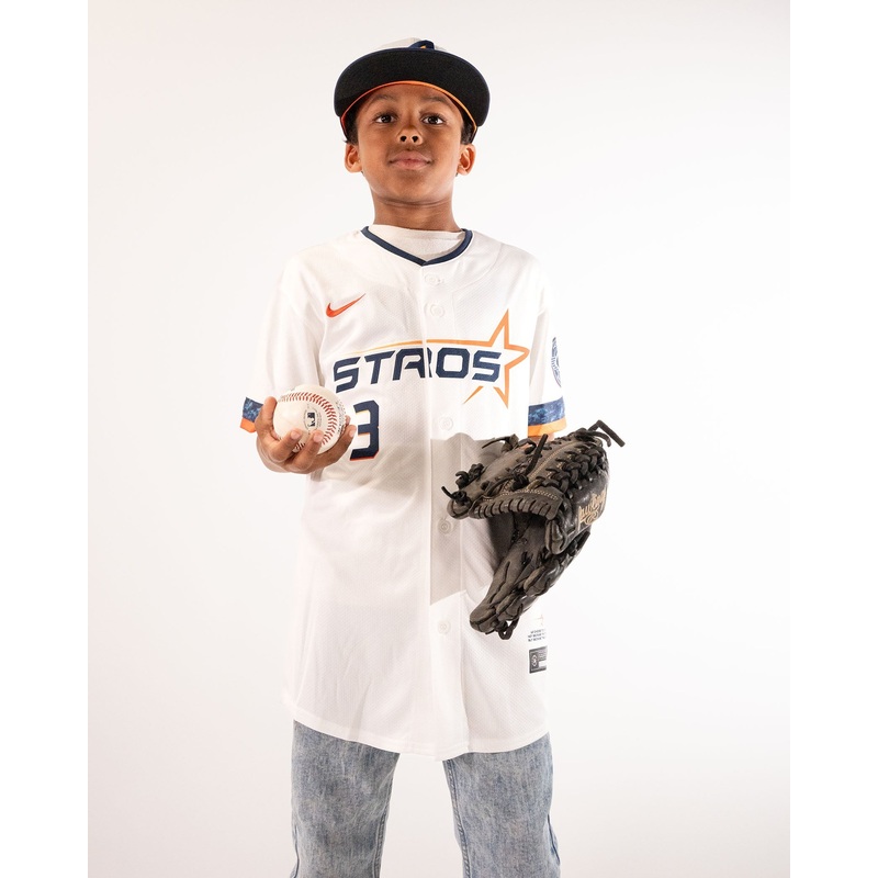 Houston Astros – 2025 City Connect – Youth Space City Pena Jersey