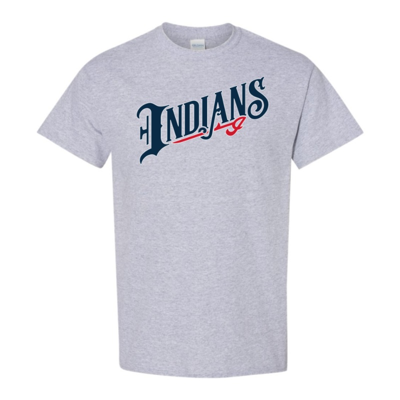 Indianapolis Indians Toddler Grey Indians Wordmark Tee