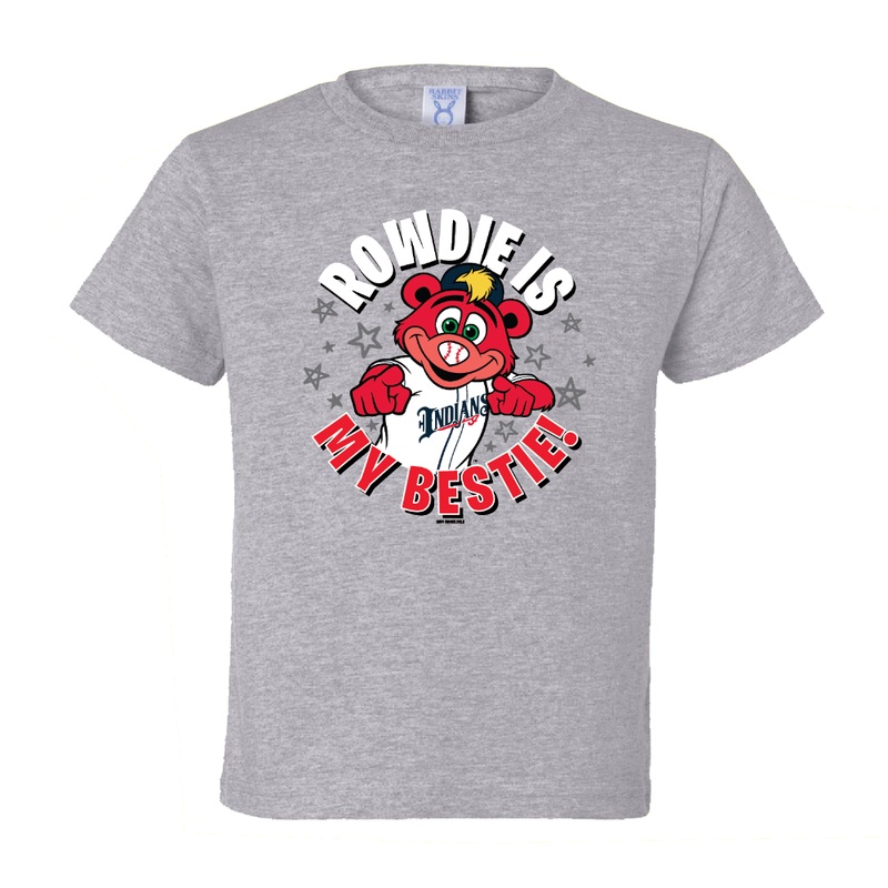 Indianapolis Indians Toddler Grey Rowdie Scamp Tee