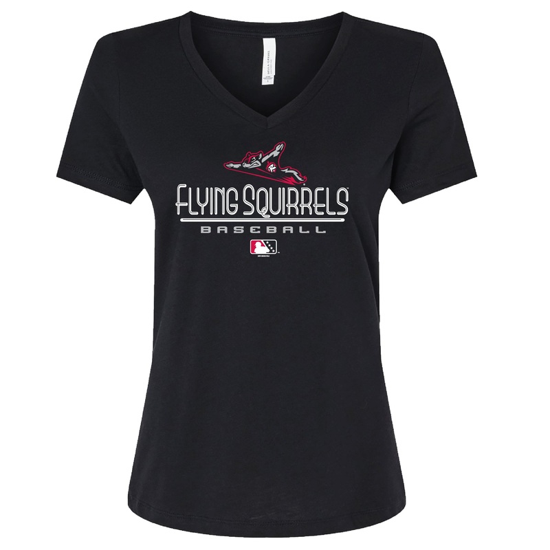 Richmond Flying Squirrels Women’s Hitchcock V-Neck Tee