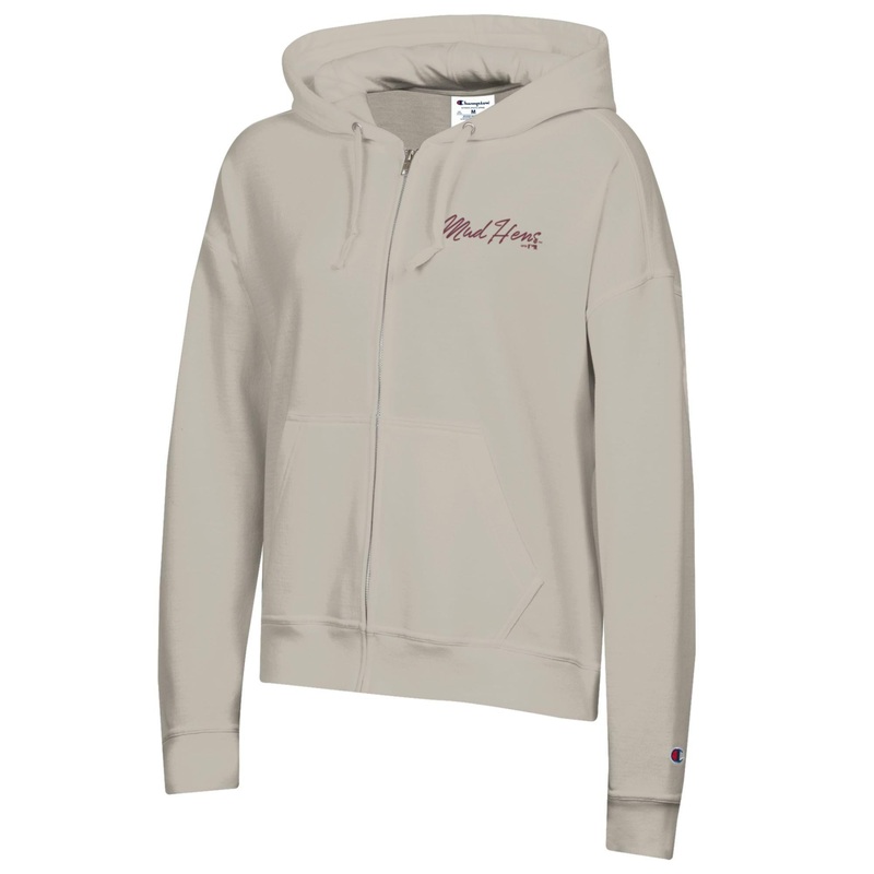 Toledo Mud Hens Appier Ladies Full Zip Hooded Sweatshirt