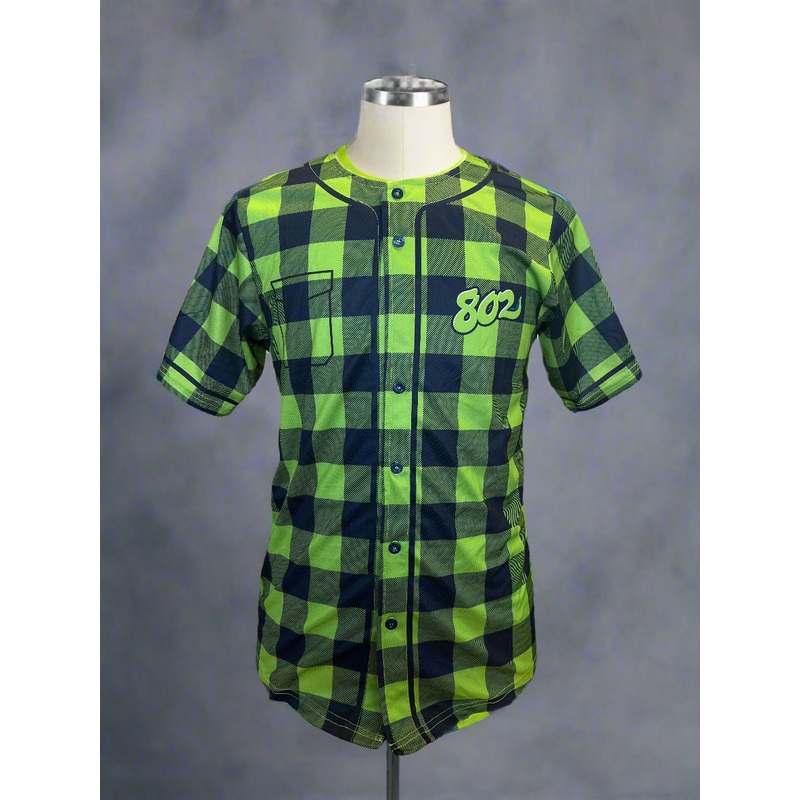 802 Plaid Jersey|Y-S|Y-M|Y-L|Y-XL|Small|Medium|Large|XL|2XL|3XL