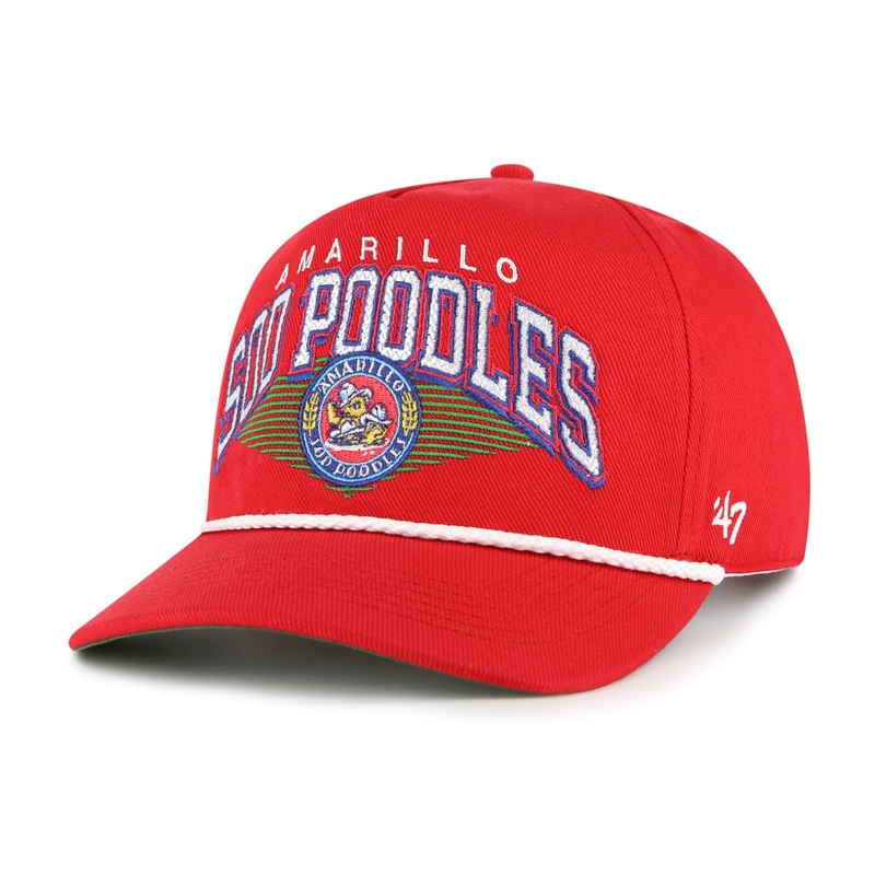 Amarillo Sod Poodles ’47 Red Pomona Rope Hitch Cap