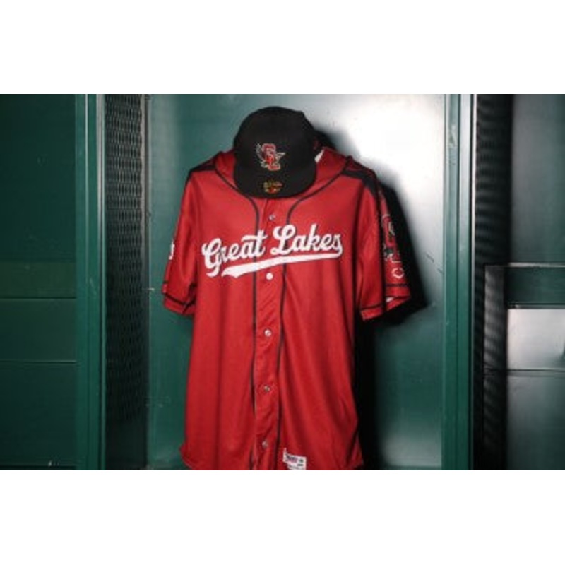 Great Lakes Loons Wilson Red Road Replica Jersey – Youth