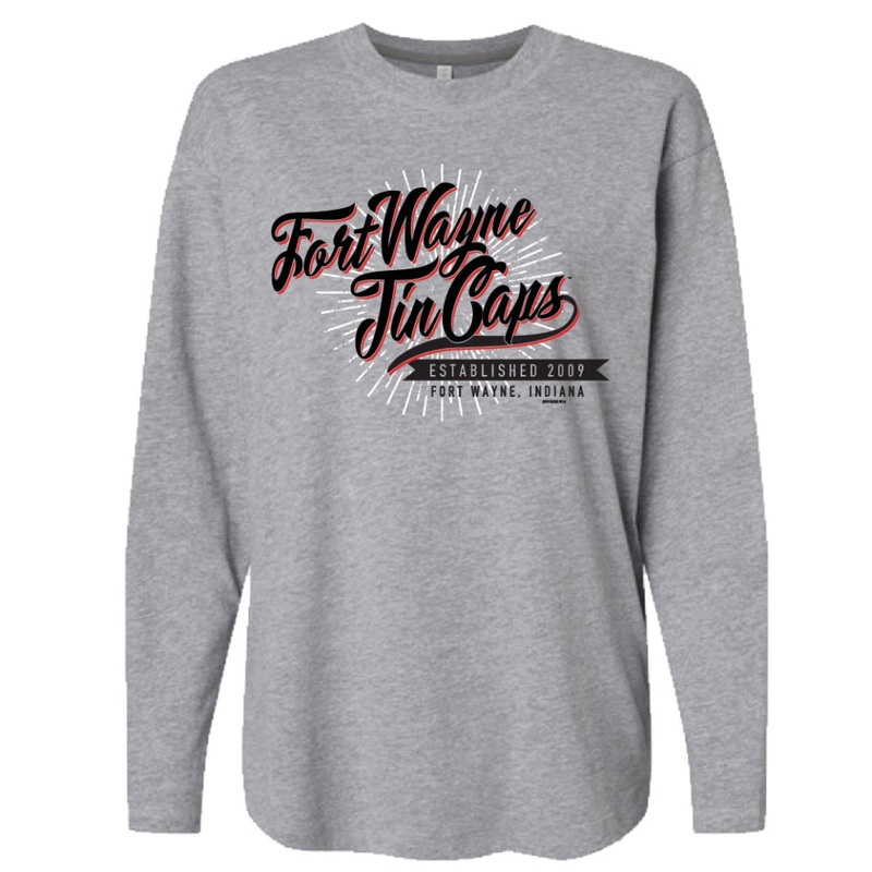 Fort Wayne TinCaps Katahdin Ladies Relaxed L/S Tee