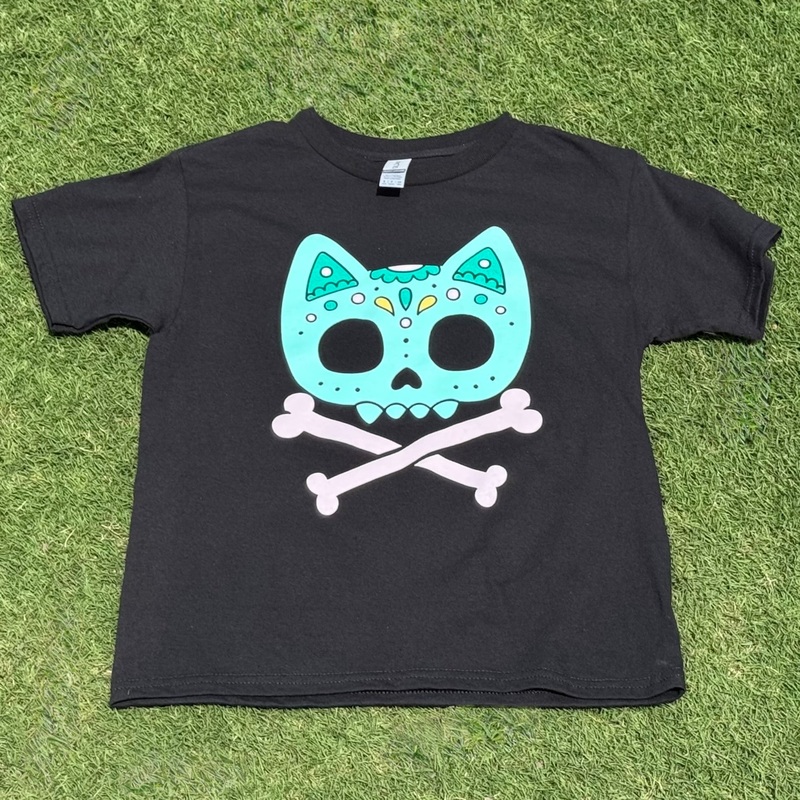 Sugar skull kids tee|S|M|L