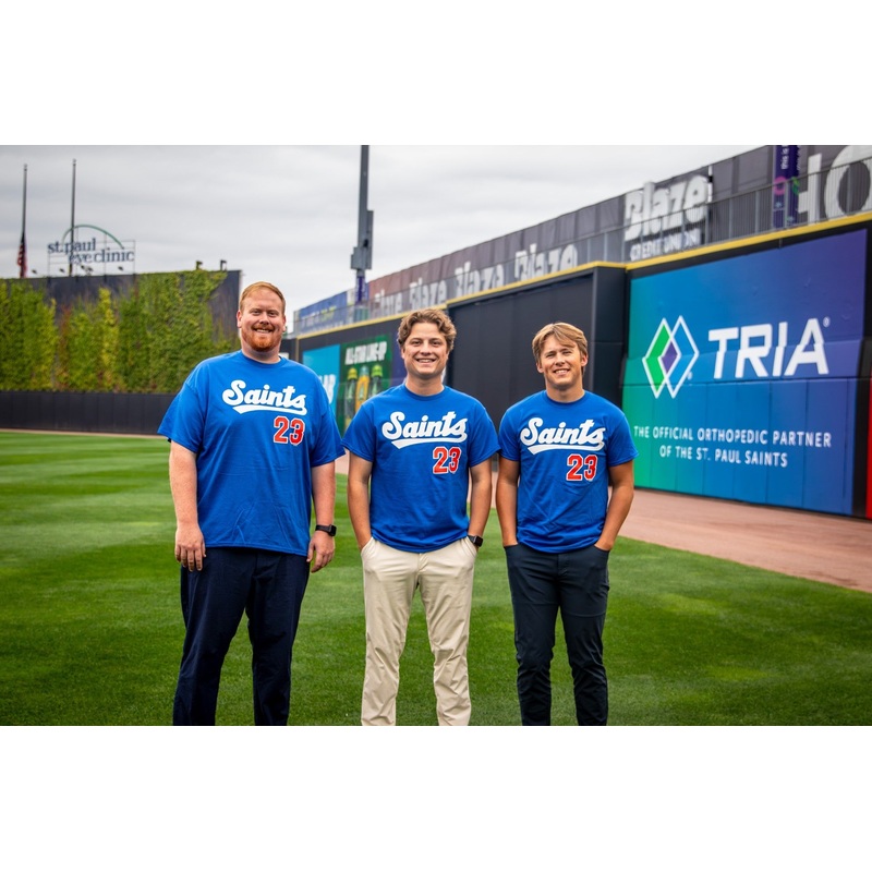 St. Paul Saints Walker Jenkins Player T-Shirt