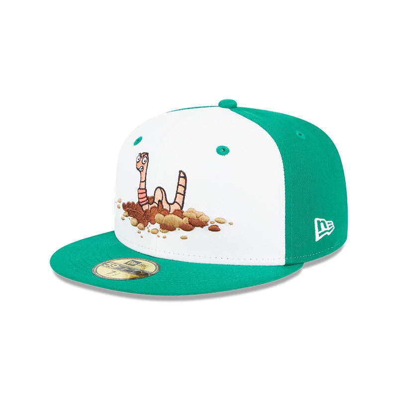 Wicked Worms of Worcester Green/White 5950