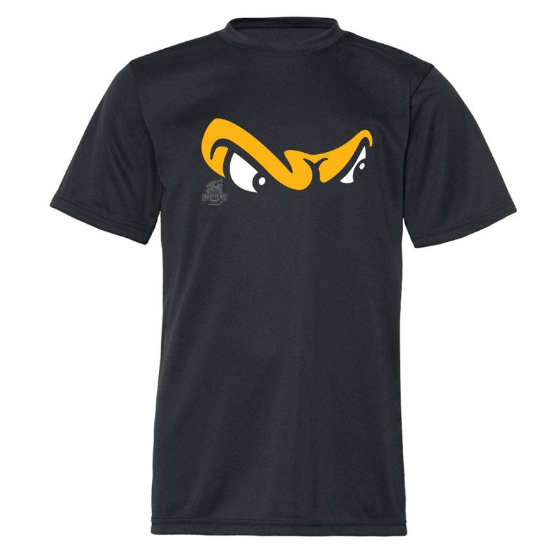 Toledo Mud Hens Black Birdwatcher Performance T