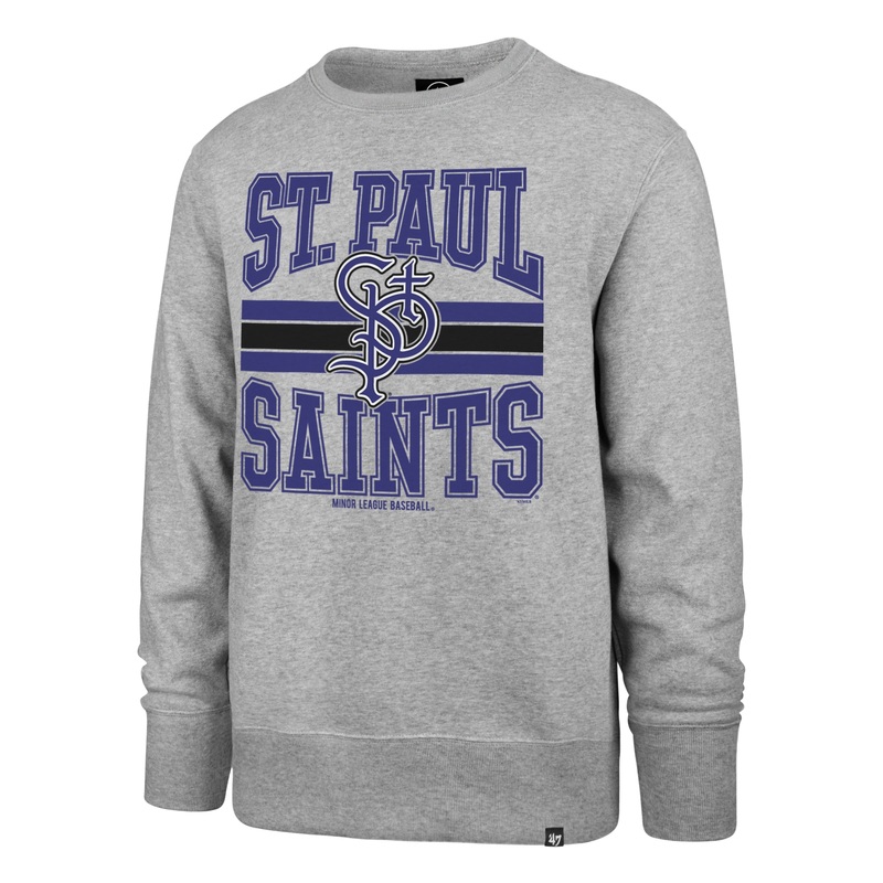 Men’s Saints Letters Headline Crewneck