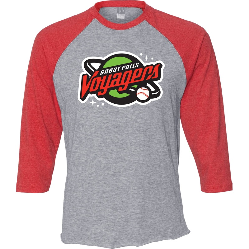 Red 3/4 Raglan Baseball Tee|S|M|L|XL|2XL|3XL