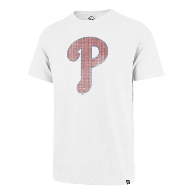 ’47 Philadelphia Phillies White Wash Logo Tee