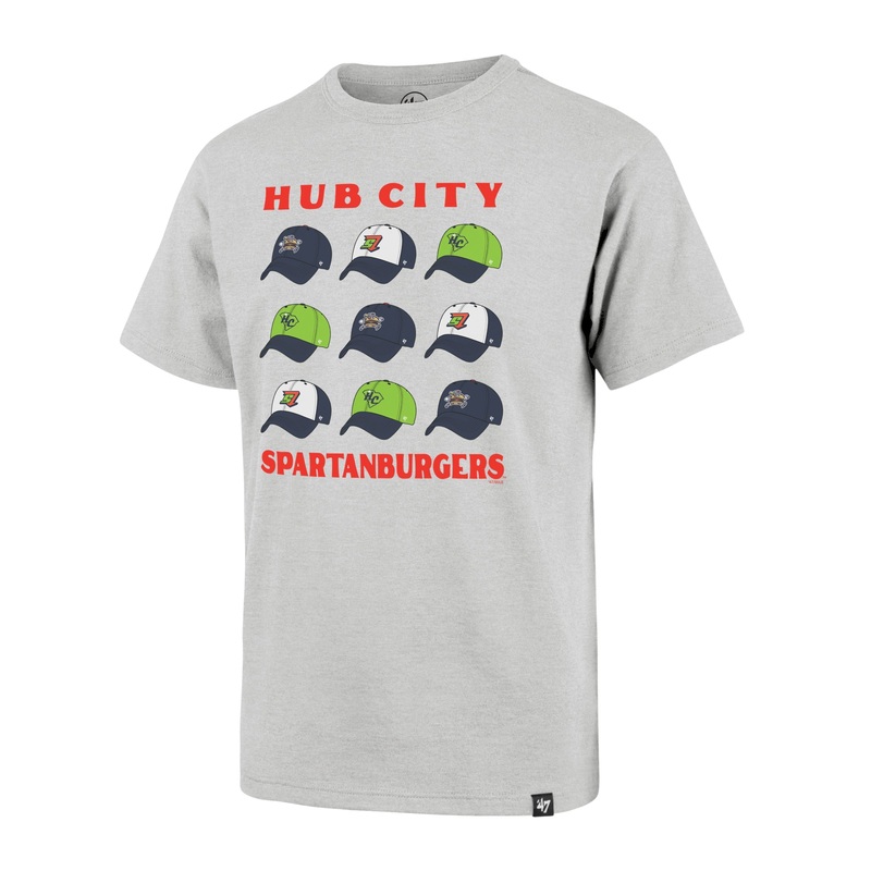 Youth Grey Cap Off 47 Tee|Small|Medium|Large|XL
