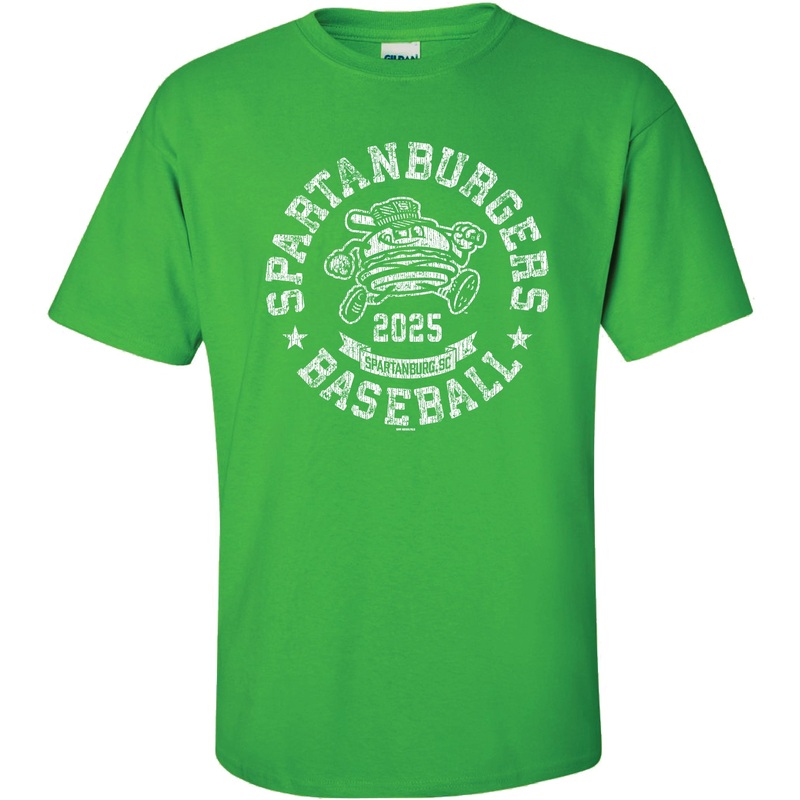 Adult Green Roundel Logo Tee|Small|Medium|Large|XL|2XL|3XL|4XL|5XL