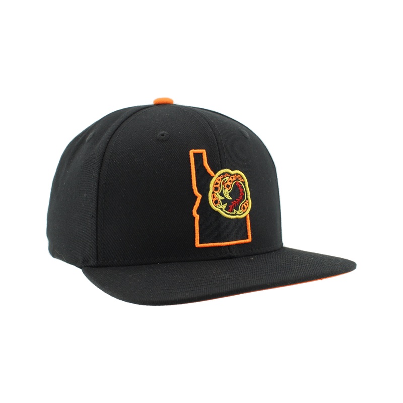 BOISE HAWKS STATE LOGO NEON FLATBILL HAT
