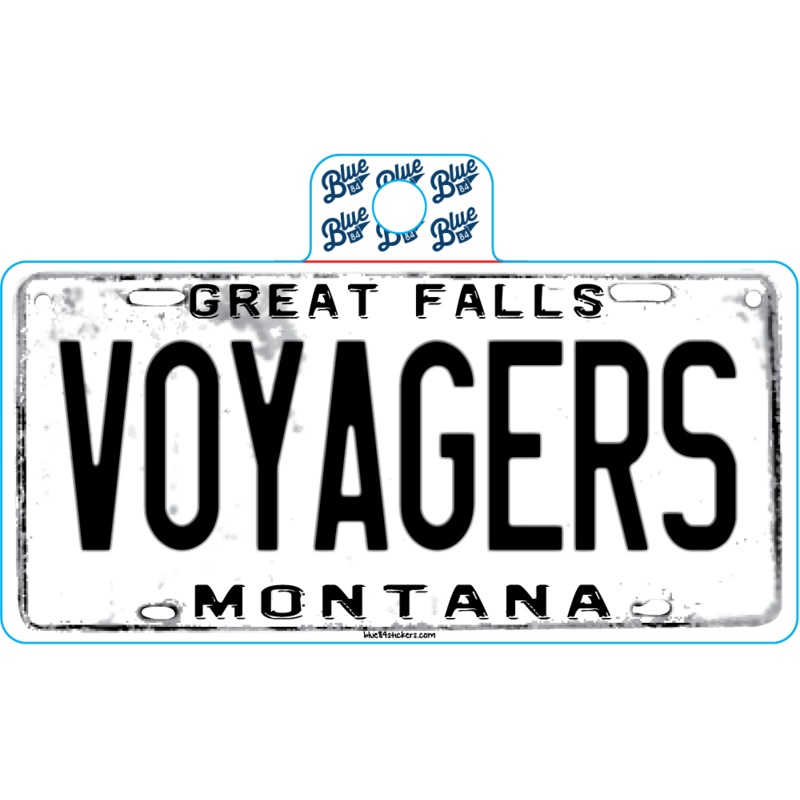 License Plate Sticker