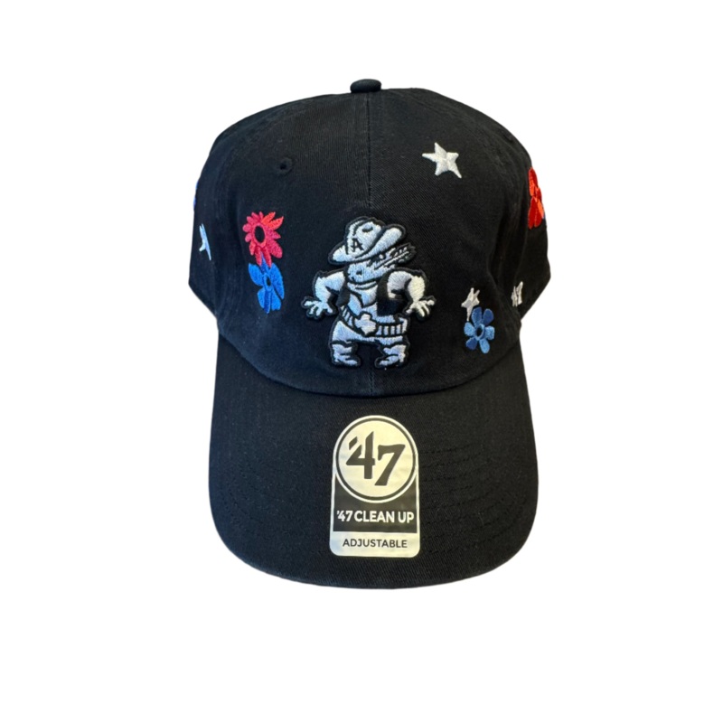 Amarillo Sod Poodles ’47 Women’s Black Flora Clean Up