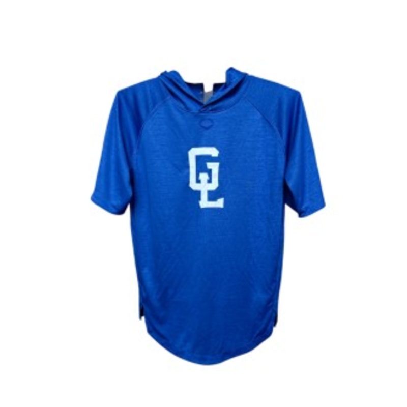 Great Lakes Loons Wilson Evoshield Royal Blue GL Short Sleeve Hoodie