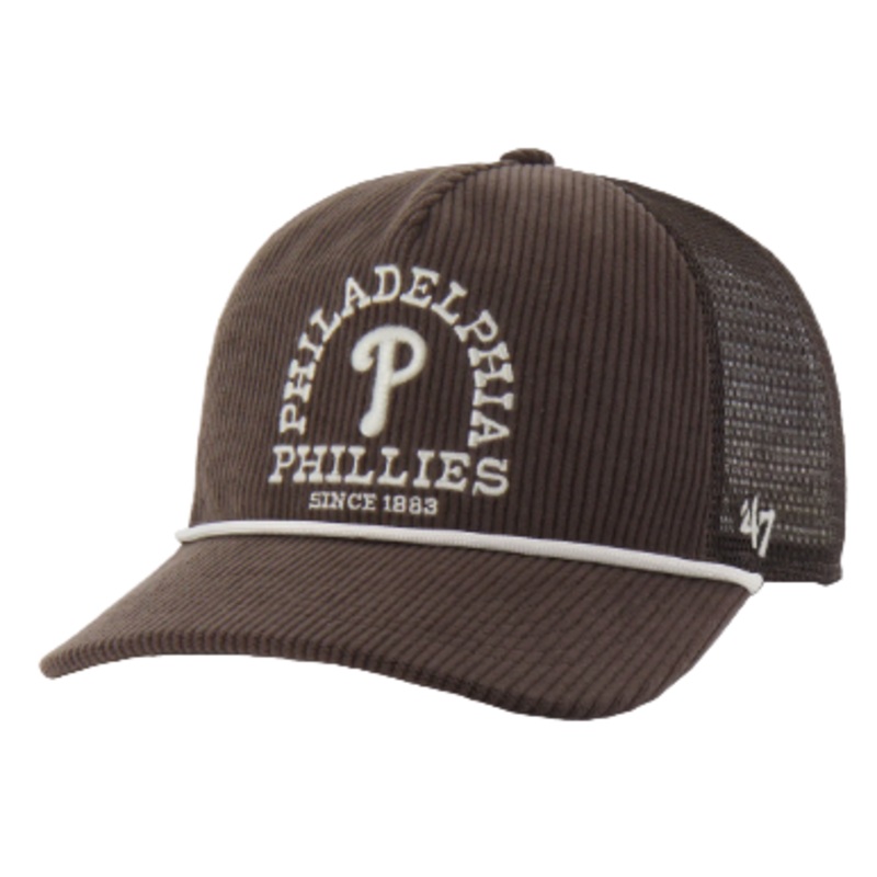 ’47 Philadelphia Phillies Brown Ranchurro Mesh Hitch