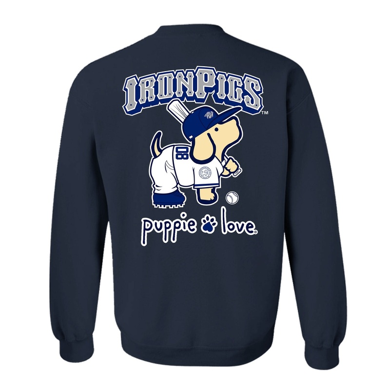 Lehigh Valley IronPigs Puppie Love Crewneck Fleece