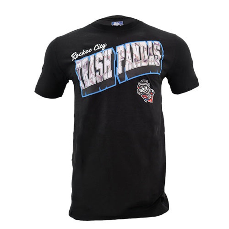 NE Men’s Black Baseball Lettering Tee