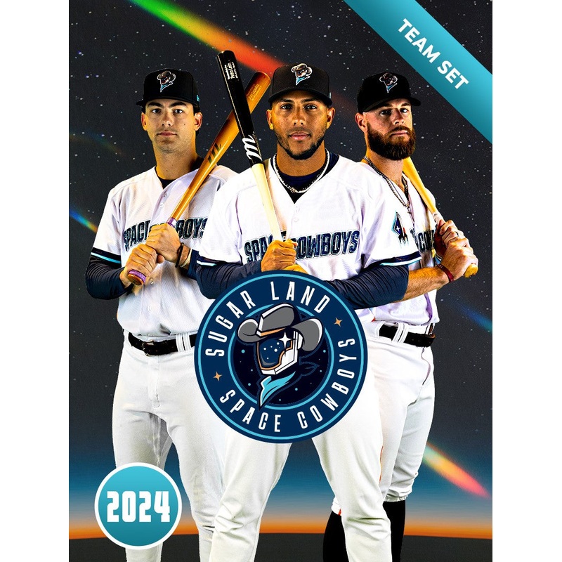 Sugar Land Space Cowboys Choice 2025 Team Card Set