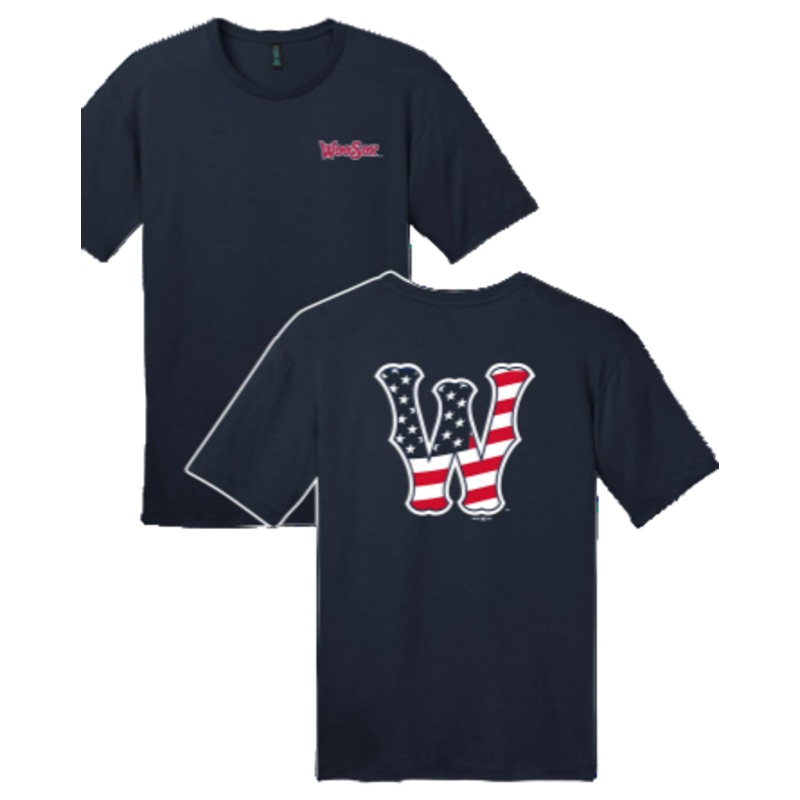 Worcester Red Sox Classic W Flag Tee