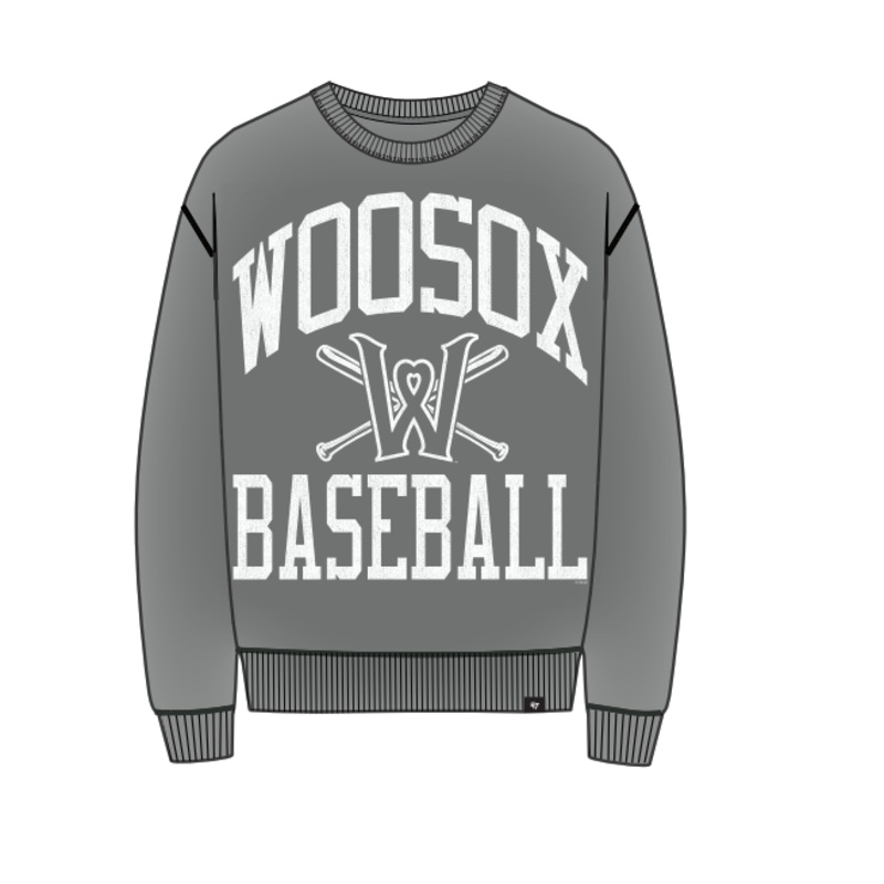 Worcester Red Sox Grey Wave Rider River Crew