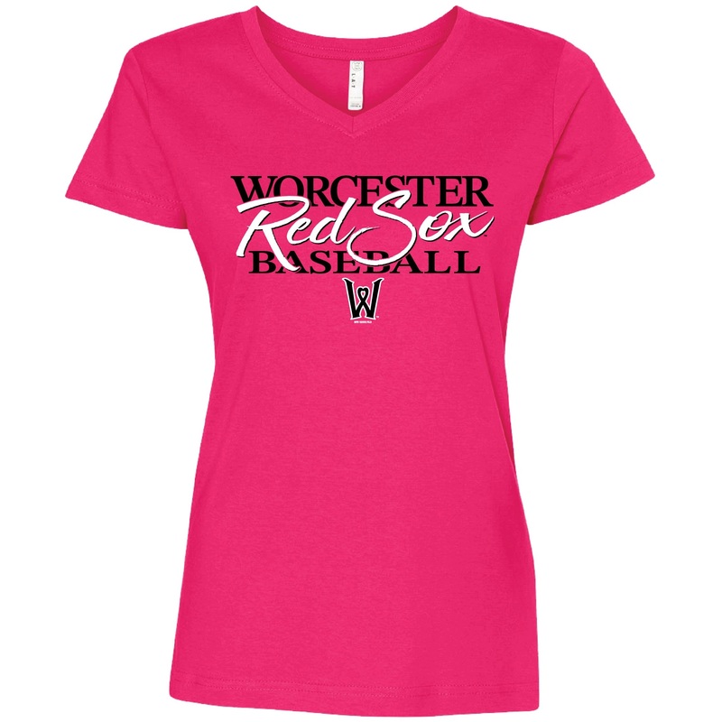 Worcester Red Sox Herringbone Women’s V-Neck