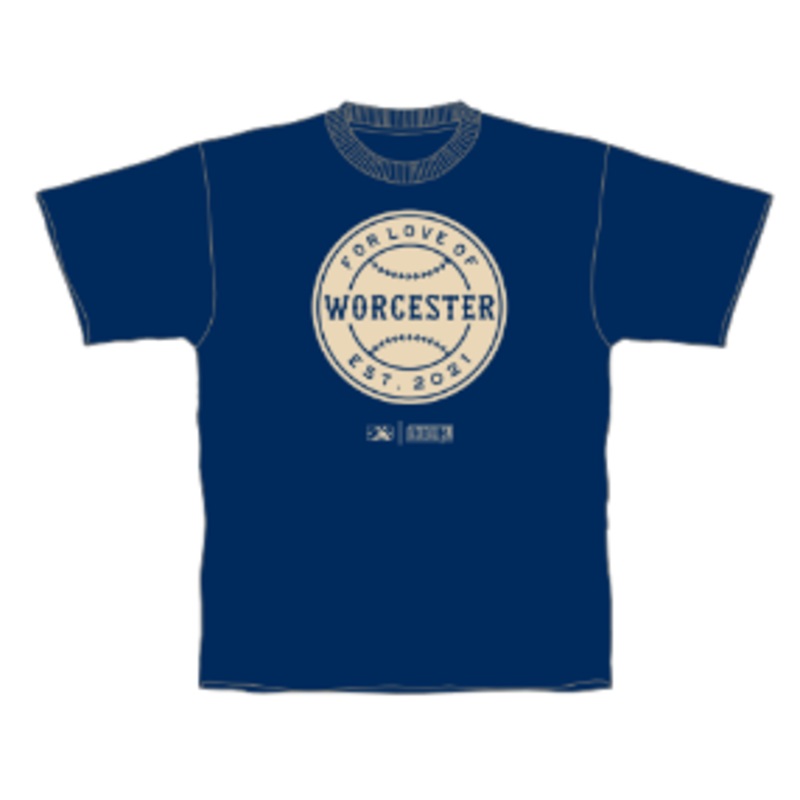 Worcester Red Sox Navy Love of the City Tee