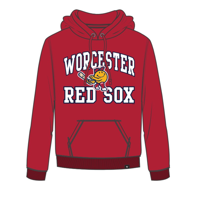 Worcester Red Sox Red Velocity Headline Hood