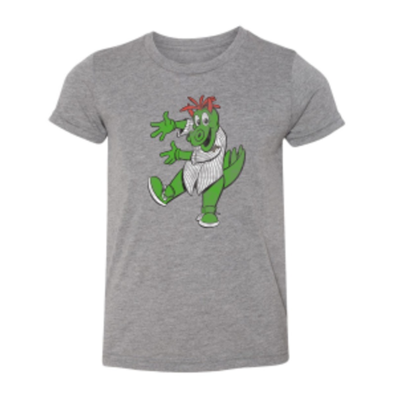 Youth Grey Mascot Tee|S|M|L|XL