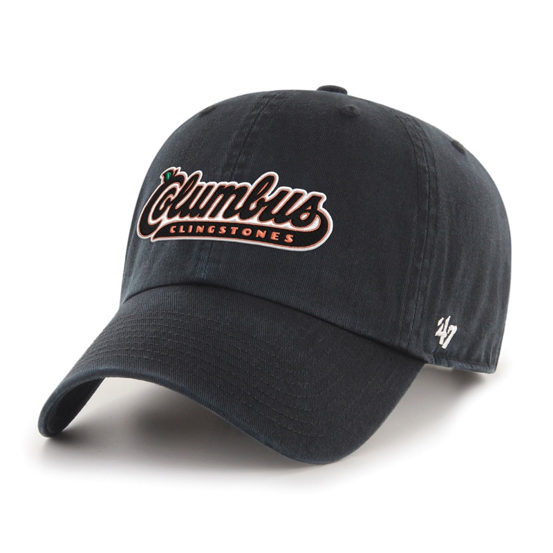 ’47 Columbus Script Black Adjustable Clean Up