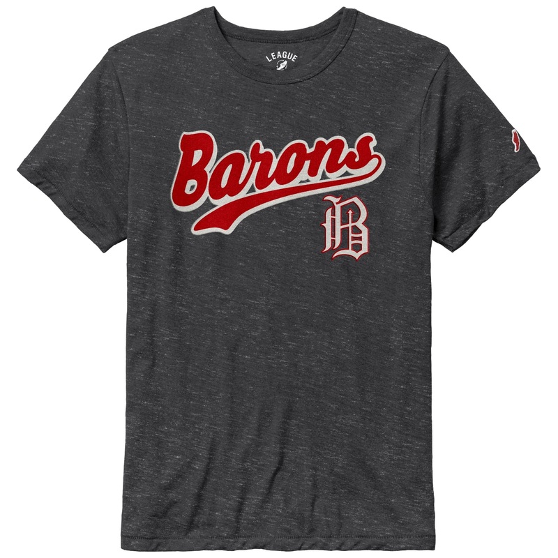 Barons Varsity Slate Applique Tee