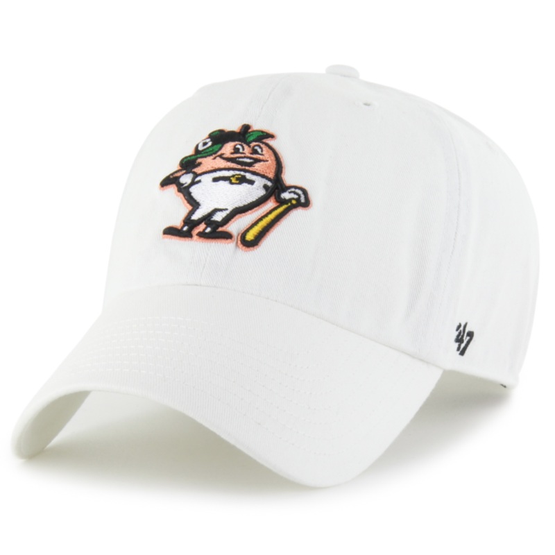 ’47 Road Logo White Adjustable Clean Up