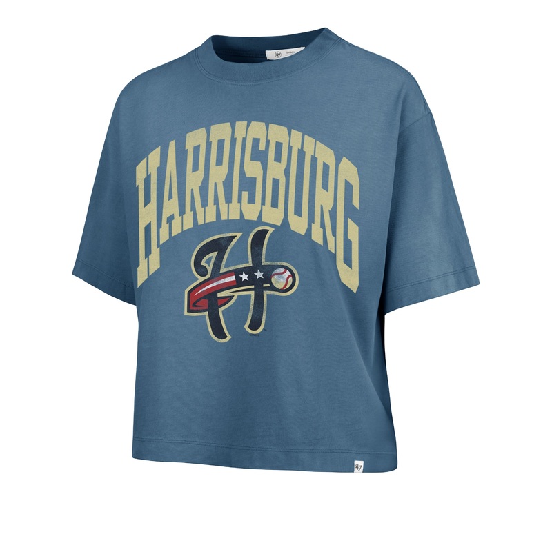 ’47 Womens Shale Montauk Crop Tee