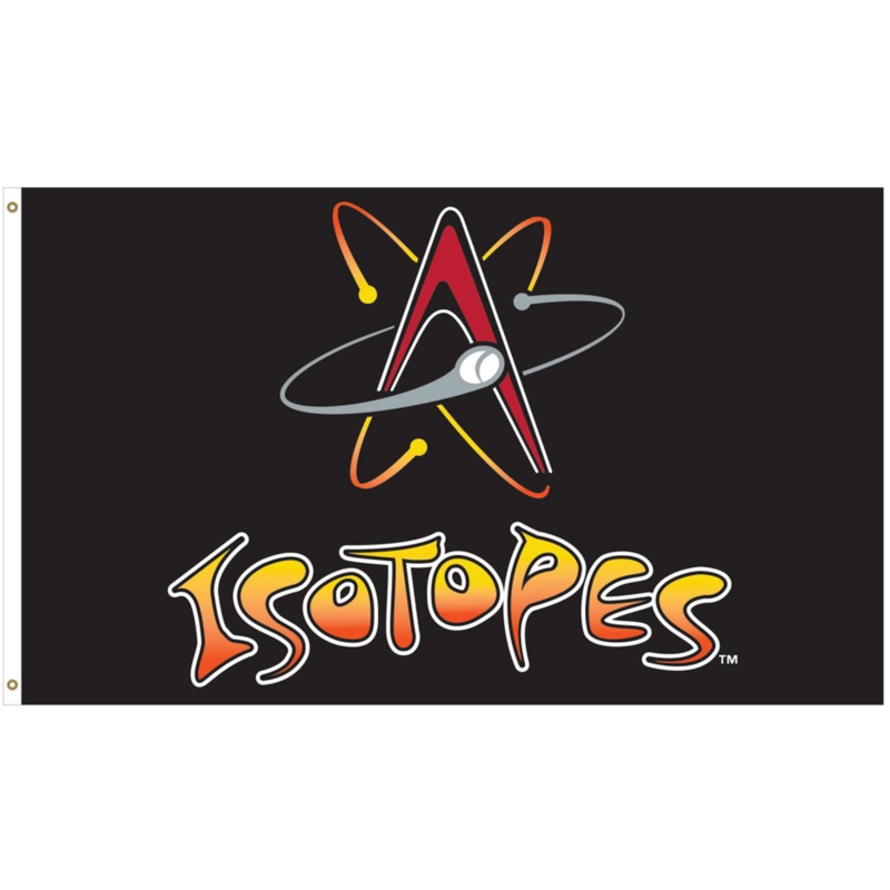 Albuquerque Isotopes Flag-Team Flag