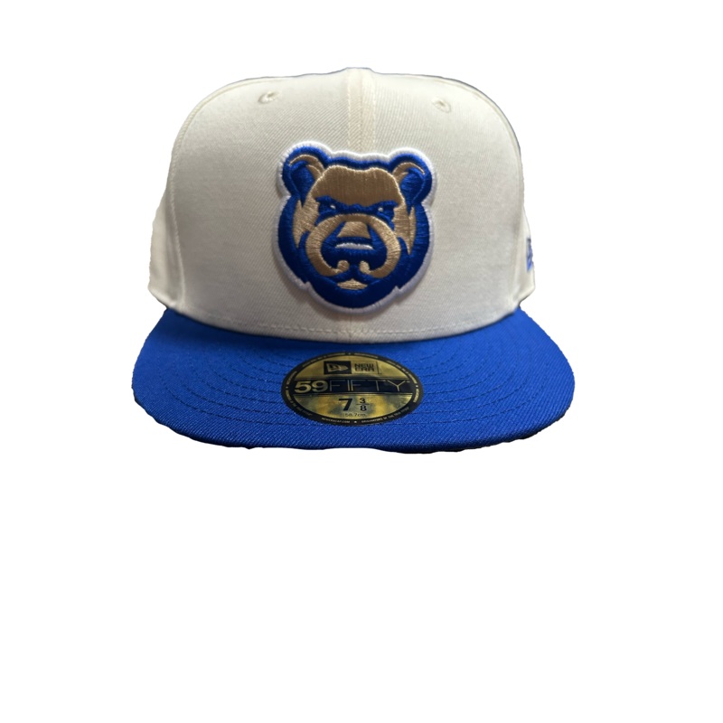 Iowa Cubs White/ Royal Fitted Cap
