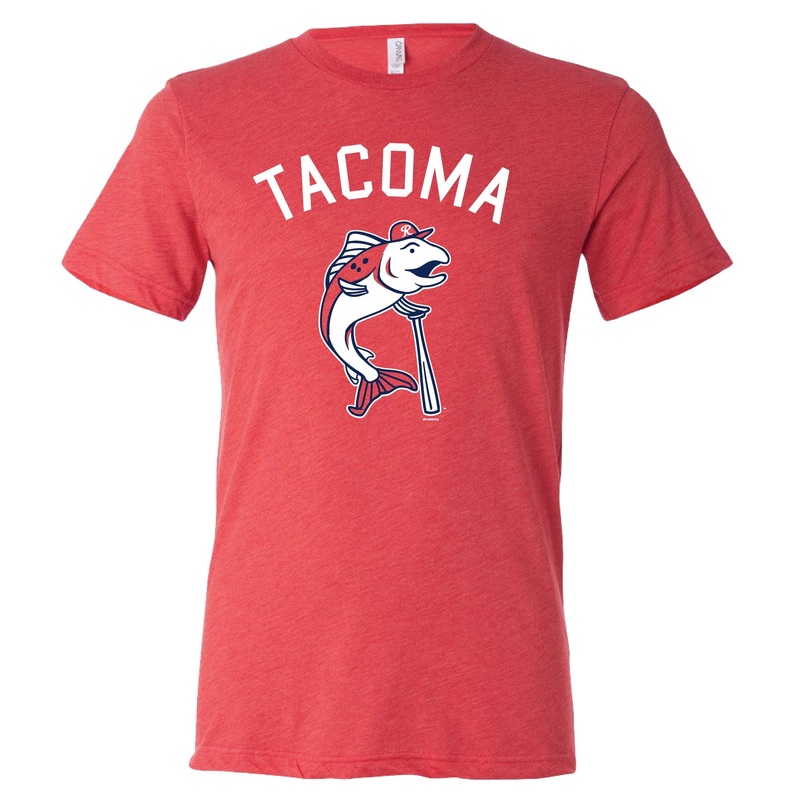 Tacoma Rainiers Red Tacoma Slammin’ Sam Tee