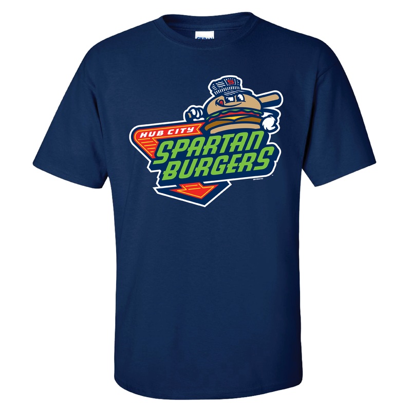 Adult Navy Primary Logo Tee|Small|Medium|Large|XL|2X|3X|4X|5X