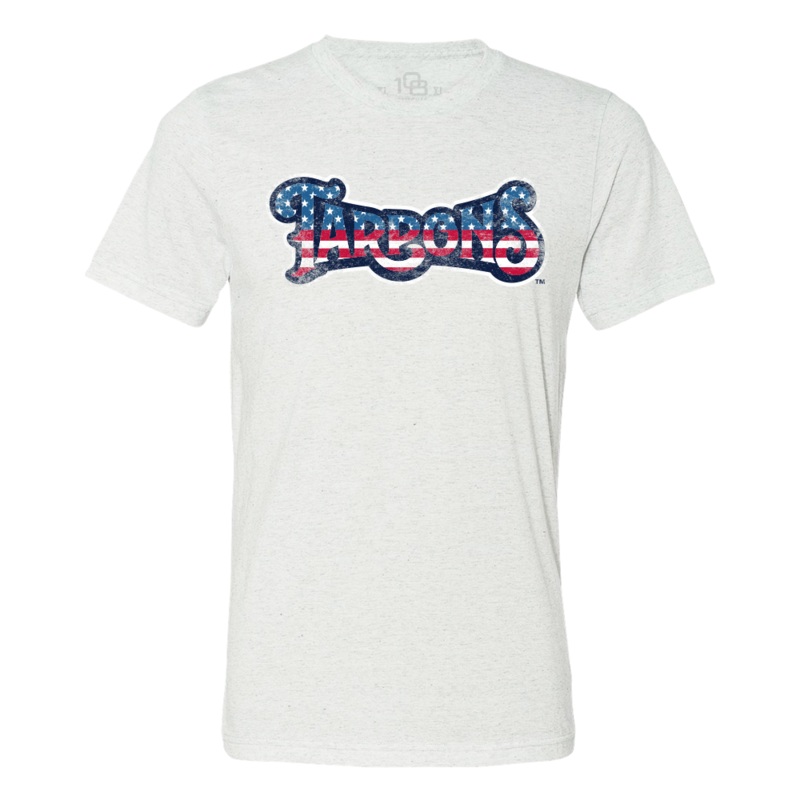 Tampa Tarpons Patriotic Tee|Small|Medium|Large|X-Large|XX-Large|XXX-Large