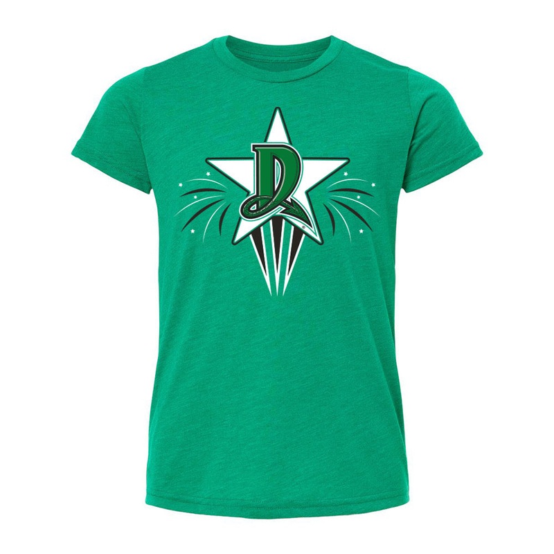 108 Stitches Youth Star Tee|Small|Medium|Large|XLarge|Green