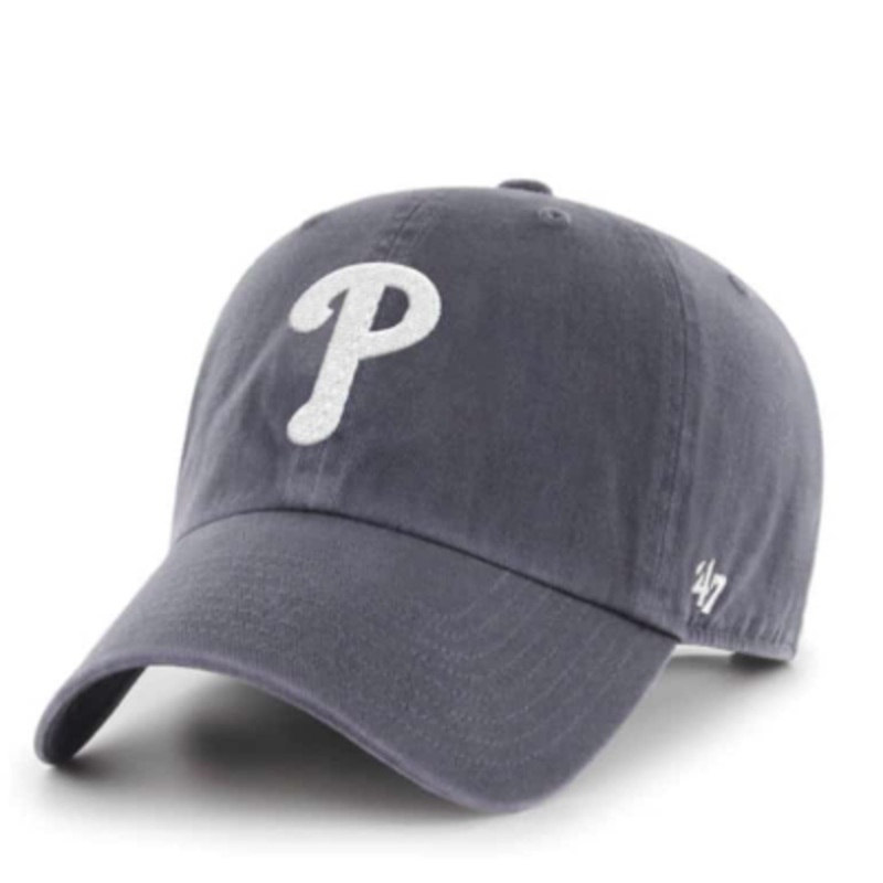 ’47 Philadelphia Phillies Navy Cap Logo Clean Up