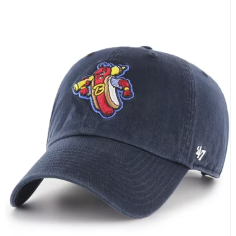 ’47 Reading Fightin Phils Bun-Bino Navy Clean Up