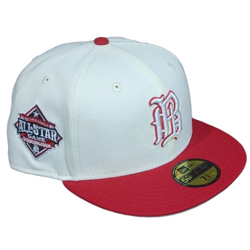 Barons Cream/Red ASG Fitted Cap
